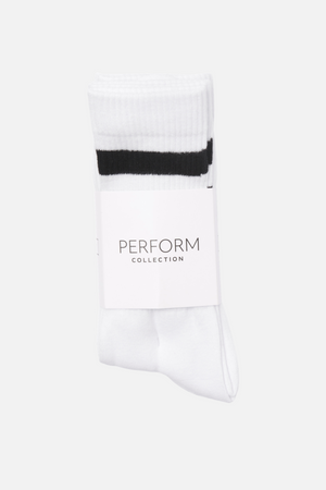 Heritage Tennis Socken 5 PCs. - Weiß/Schwarz - Damen