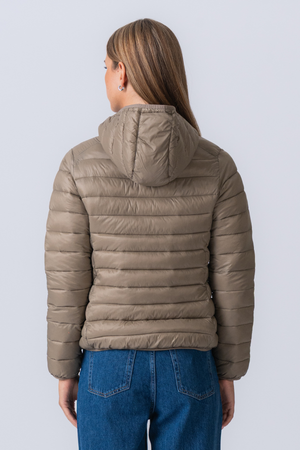 Leichte Pufferjacke - Sand