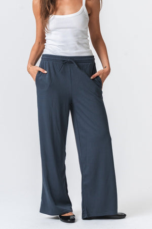 Leah lose Pants - Grau