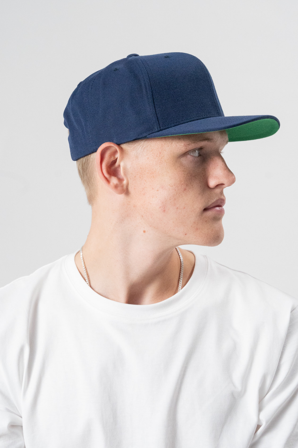 Klassiker Snapback - Marine