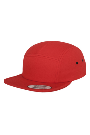 5-Panel-Kappe – Rot