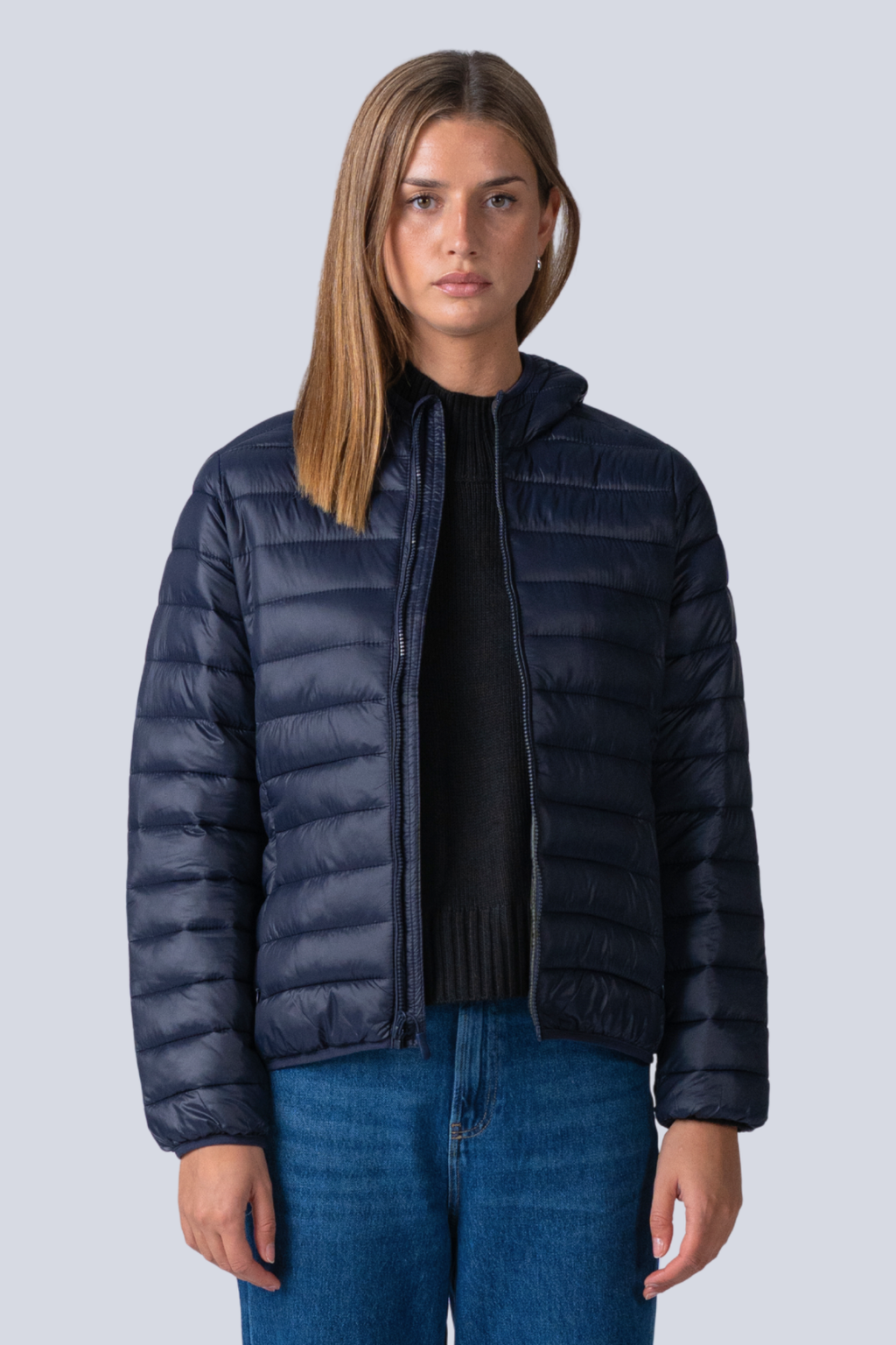 Leichte Pufferjacke - Marine