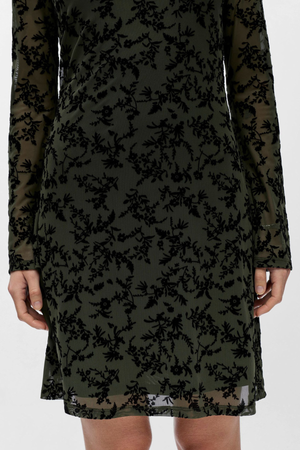 Adeline Short Dress - Kamambaba Schwarz