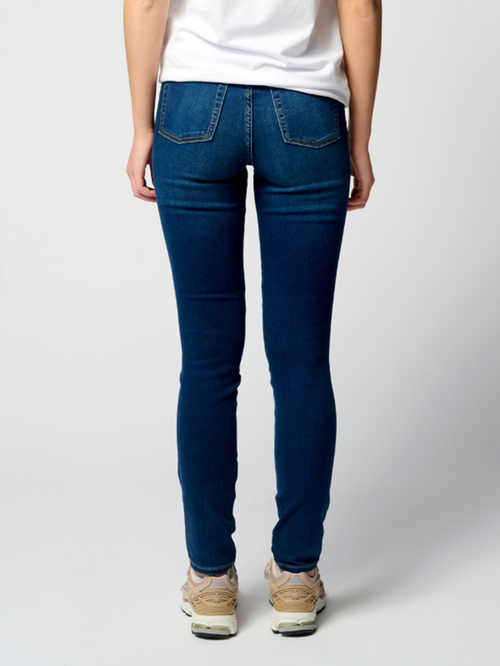 De Originale Performance Skinny Jeans - Dark Blue Denim - TeeShoppen - Blå