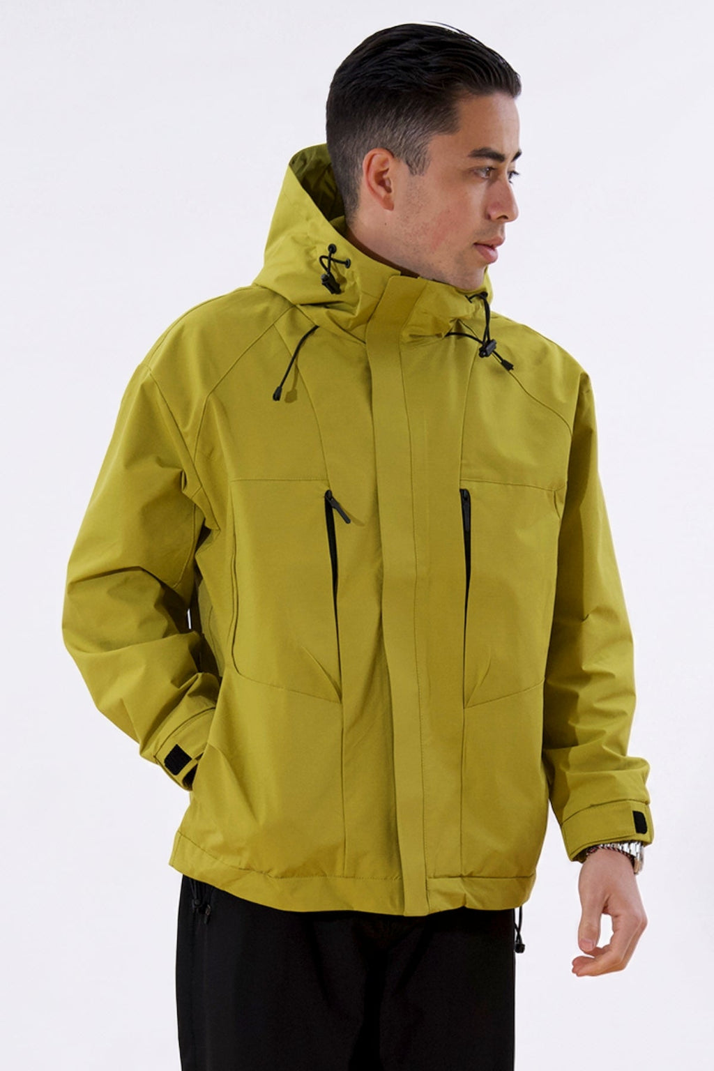 Kurze Asher-Jacke – Gelb