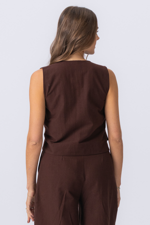 Melissa Weste - braun