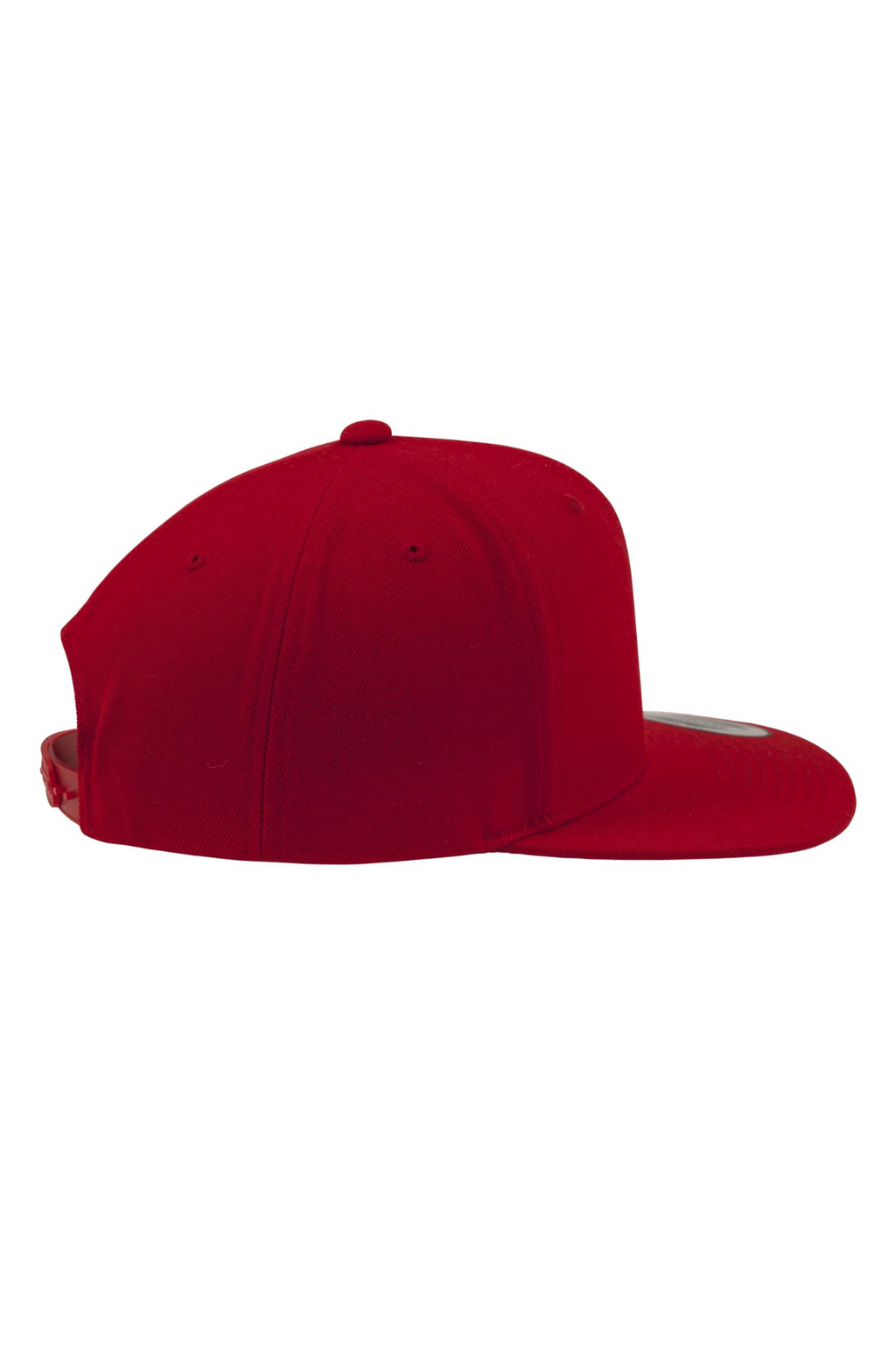 Klassischer Snapback - rot/rot