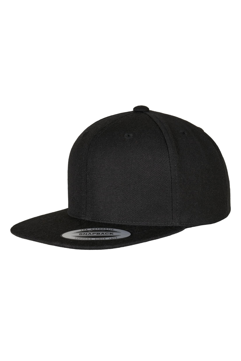 Klassiker Snapback - Schwarz