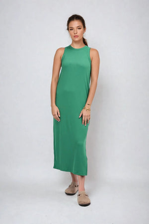 Linie Sommerkleid - grüne Biene
