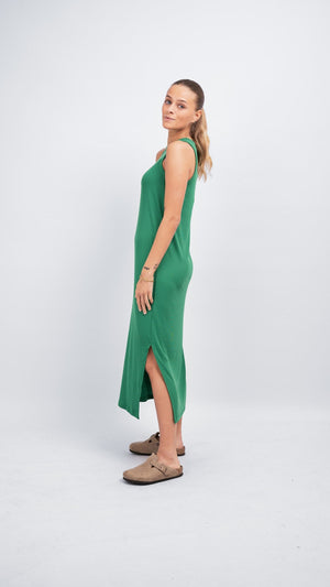 Linie Sommerkleid - grüne Biene