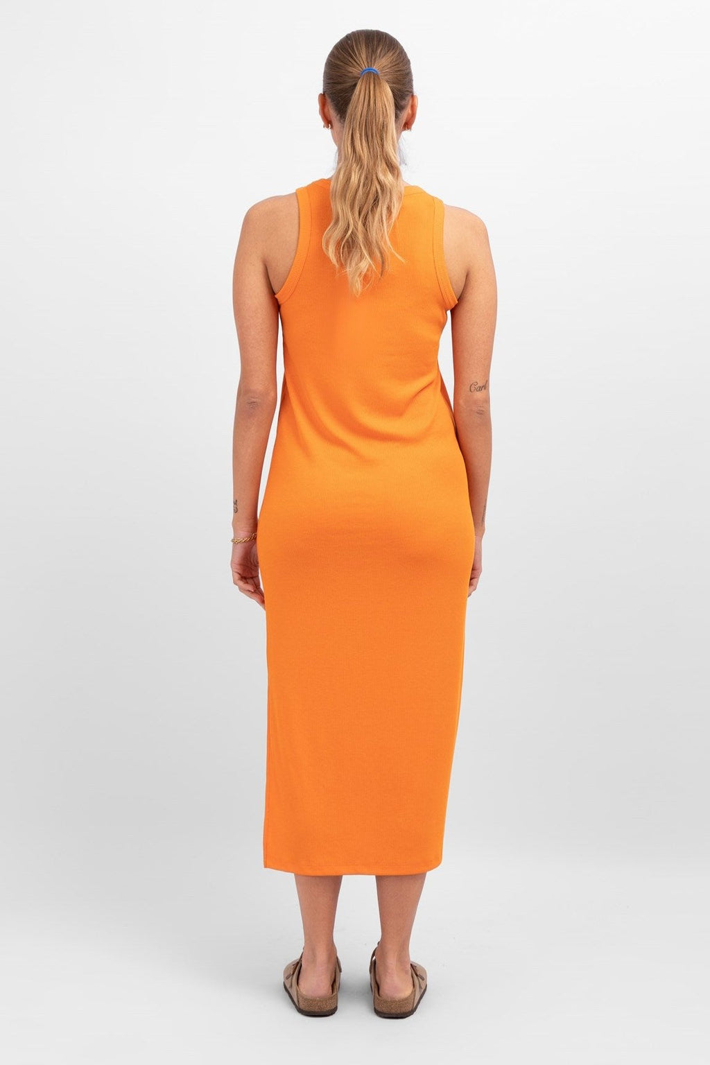 Sommerkleid - Persimmon Orange