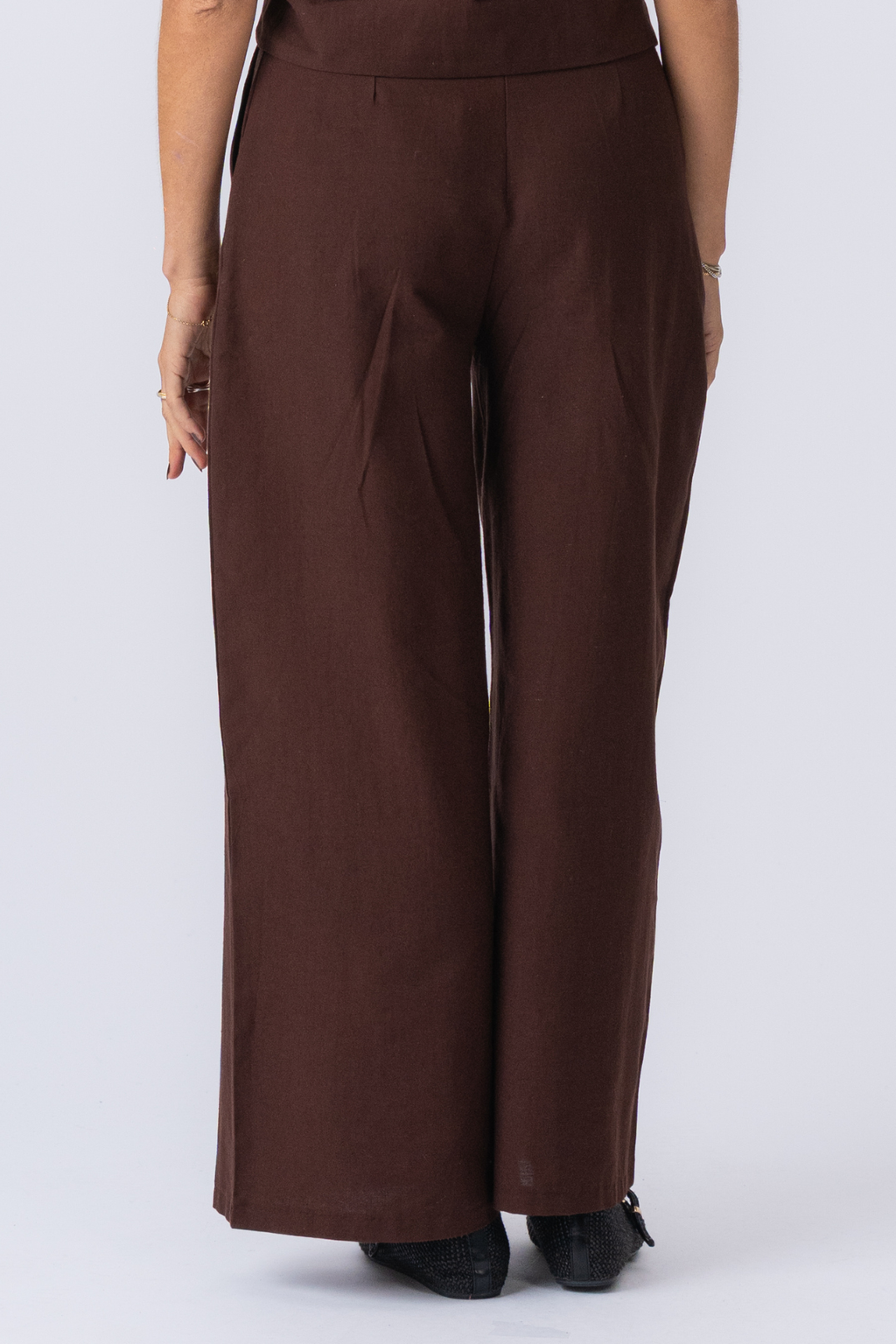 Melissa breit Pants - Braun