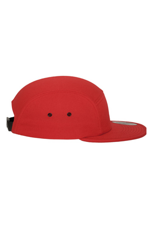 5-Panel-Kappe – Rot