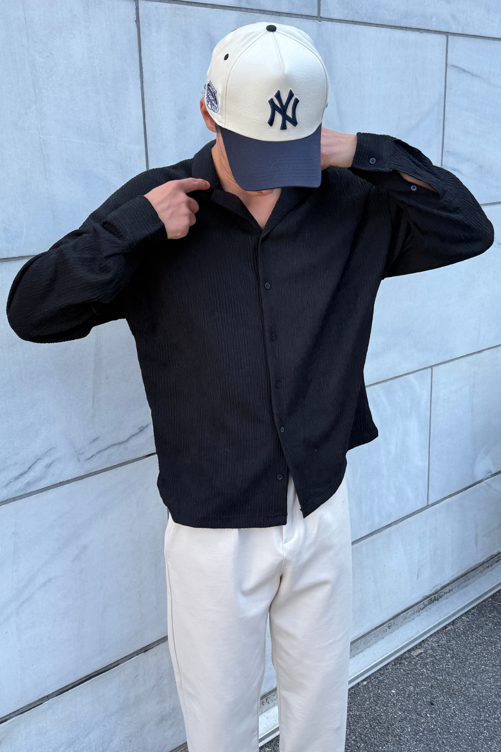 Aidan -Shirt - Schwarz