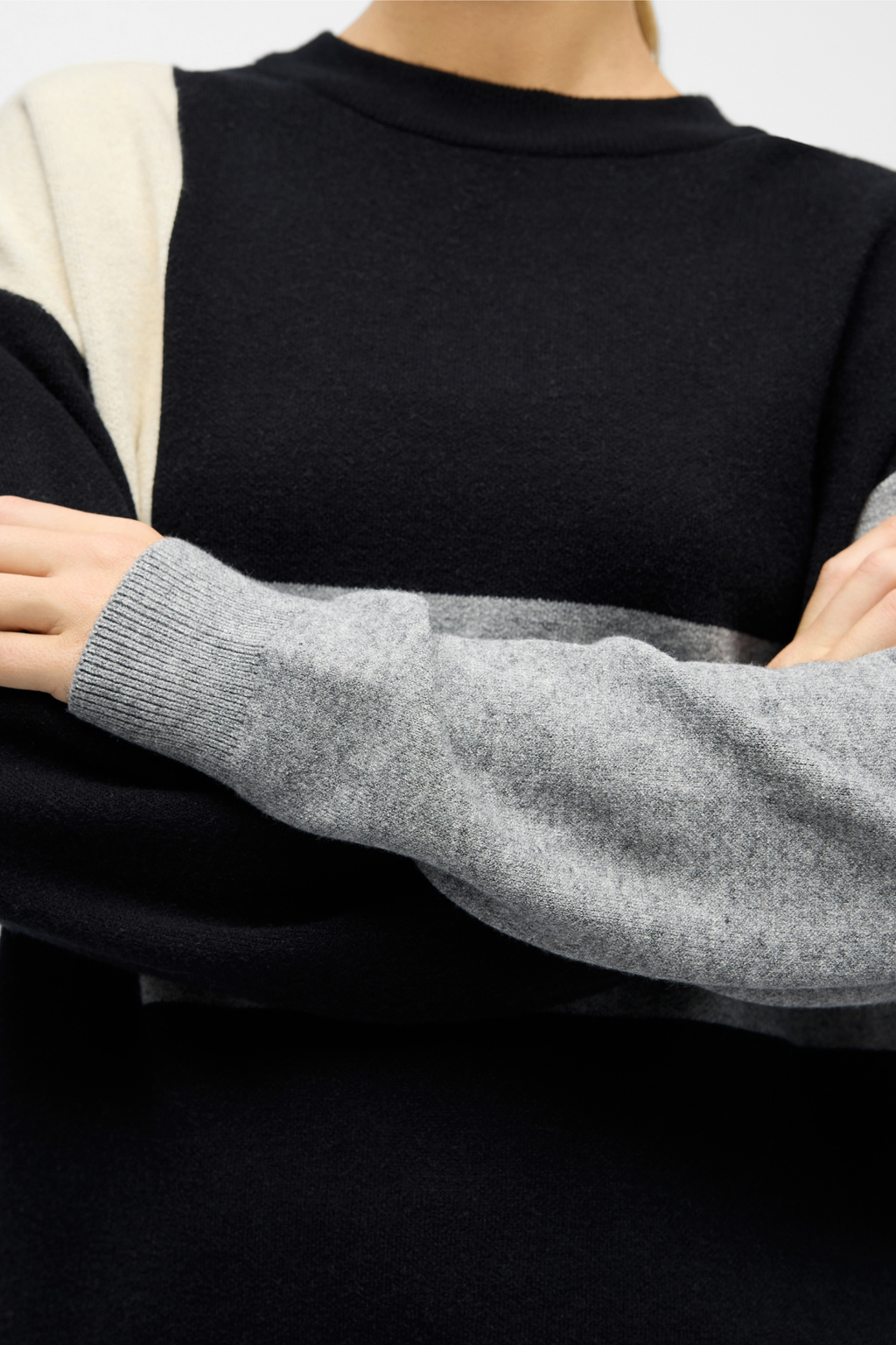 Ray Strickpullover - schwarze Sandschale