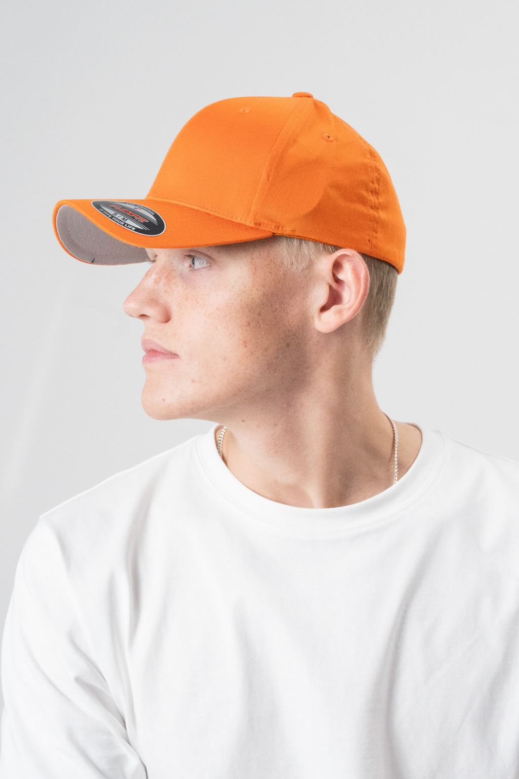Flexfit Wollkämmerte - würzige Orange