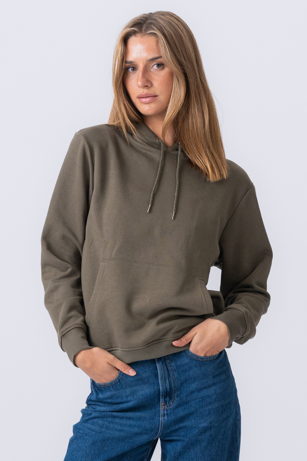 Sweatshirt Hoodie - Armee