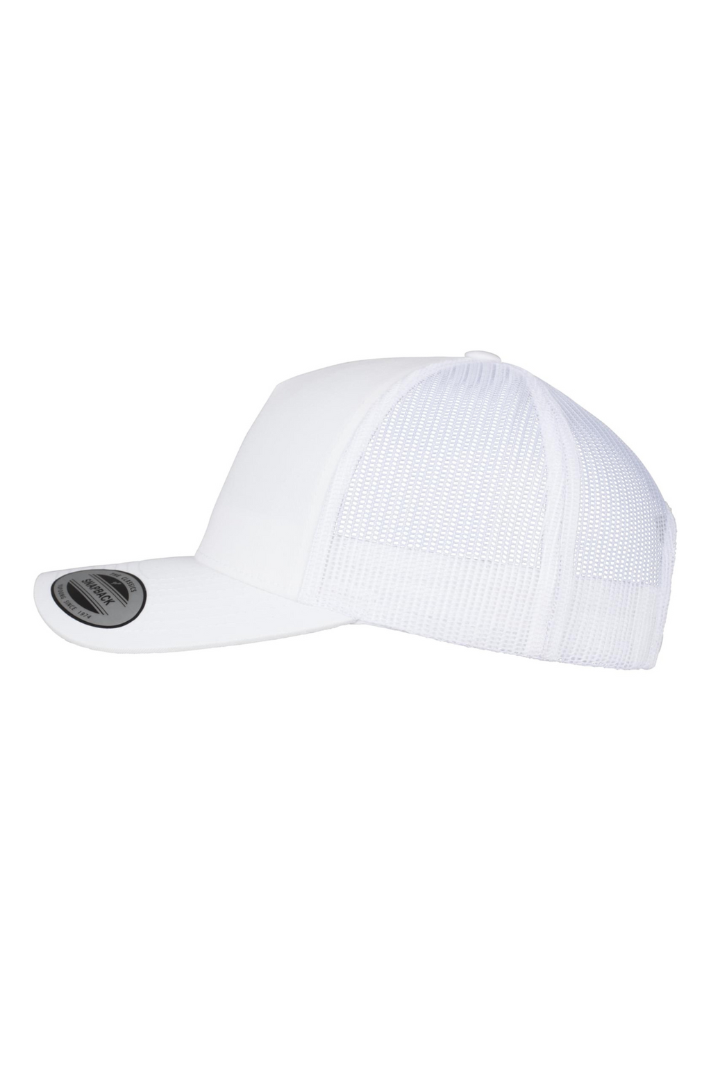 Retro Trucker Cap - Weiß