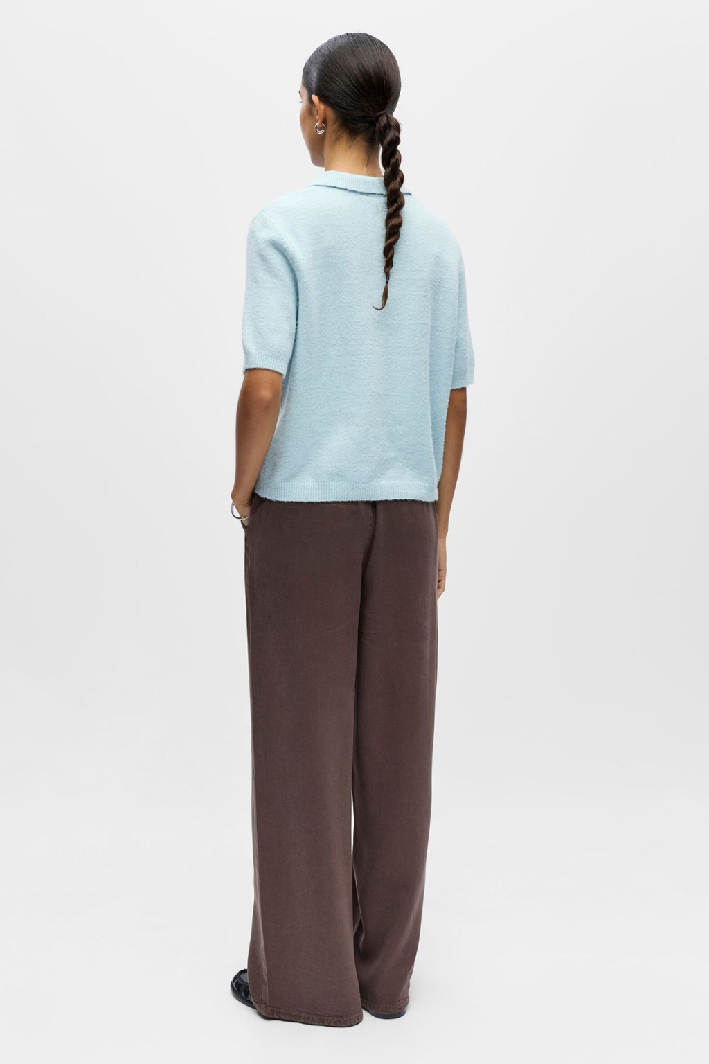 Debbie Strickpolo – Winter Sky Melange