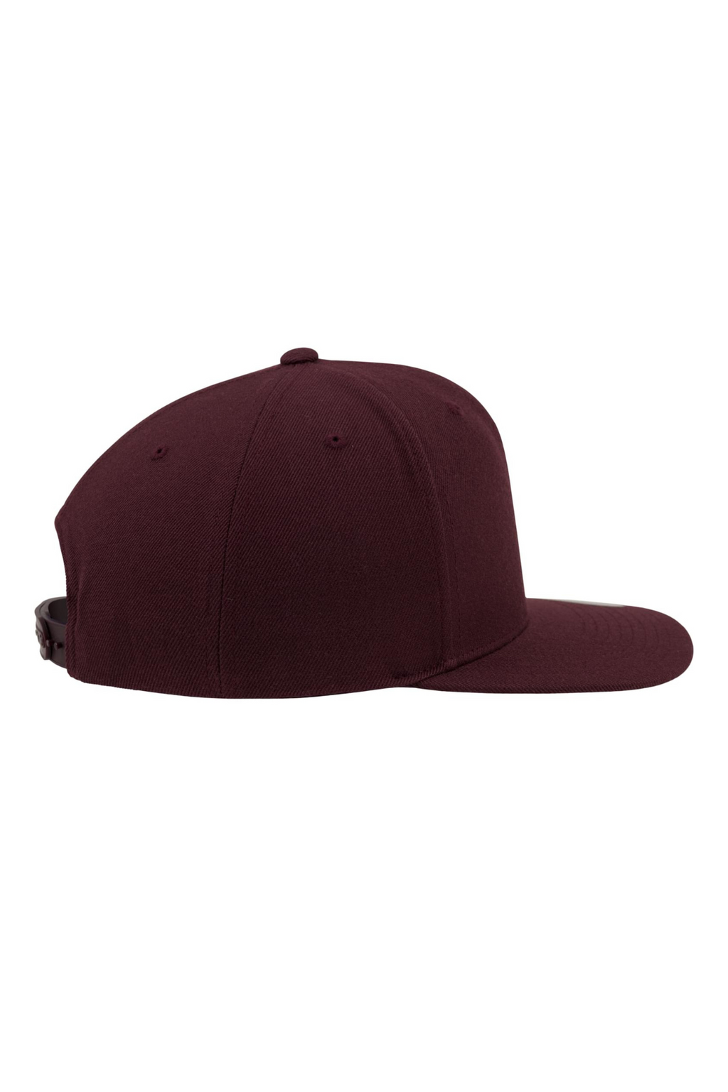 Klassiker Snapback - Kastanienbraun/Maroon