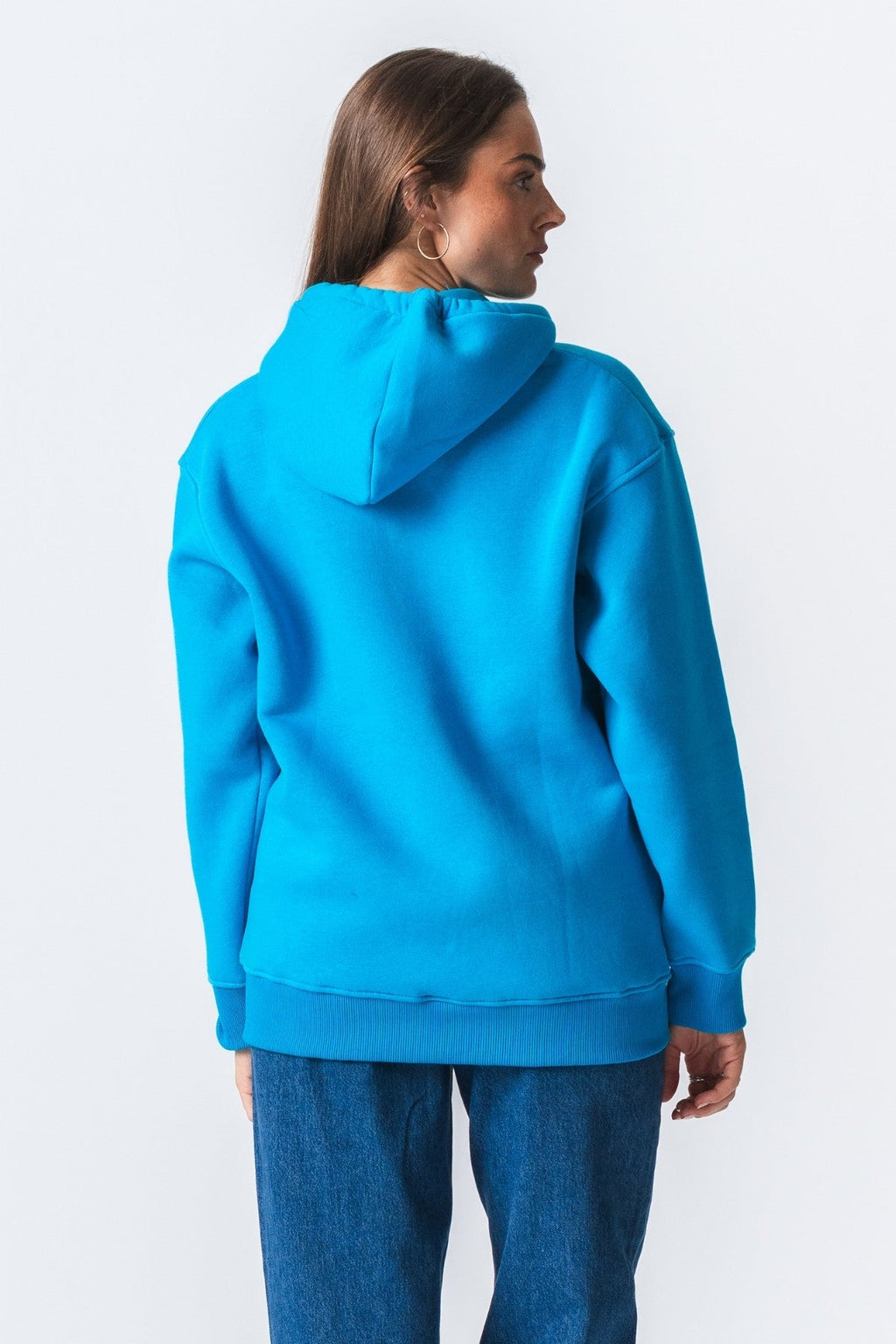 Stella Oversized Hoodie - Blau