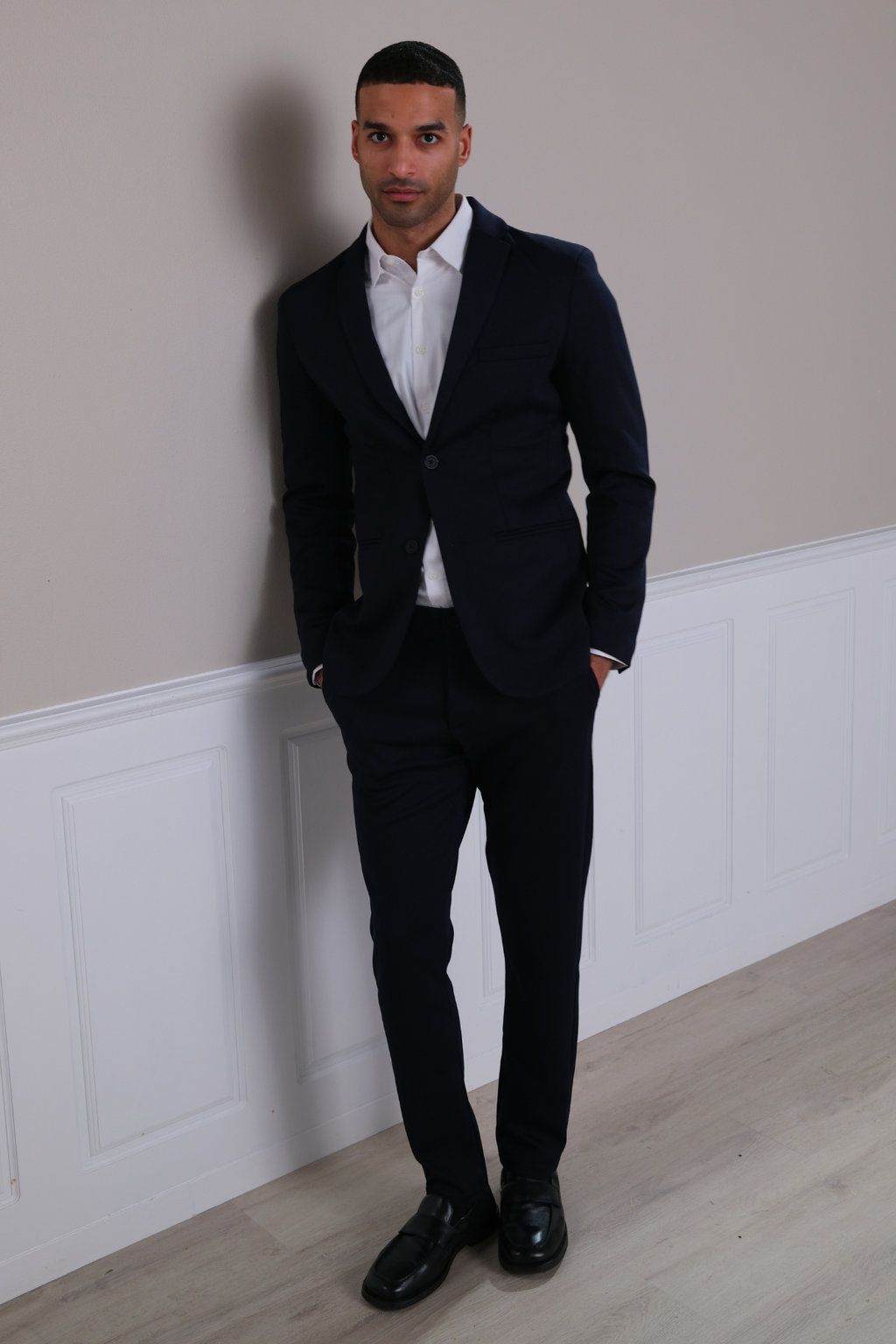 The Original Performance Anzug Regular Passform – (Schwarz)