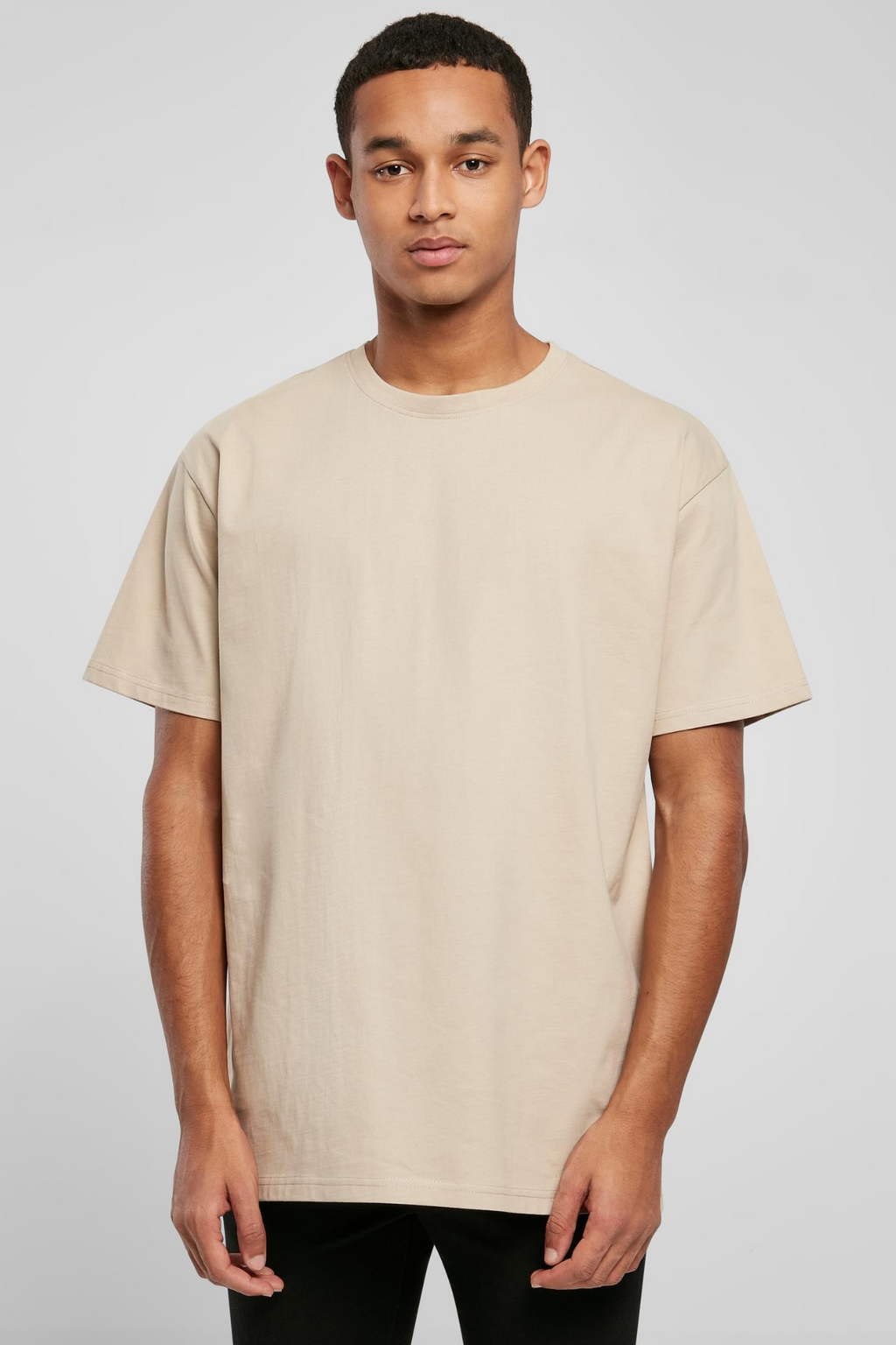 Schwer Oversized T -Shirt - Nass Sand