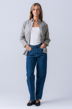 Freund Oxford Hemd - grau