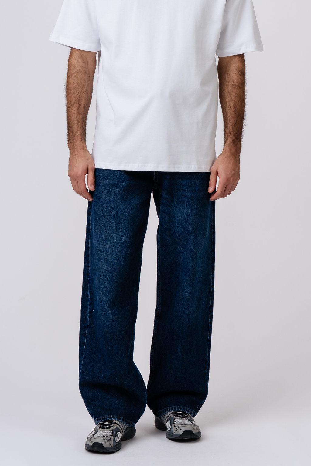 Baggy-Jeans – Dunkelblau