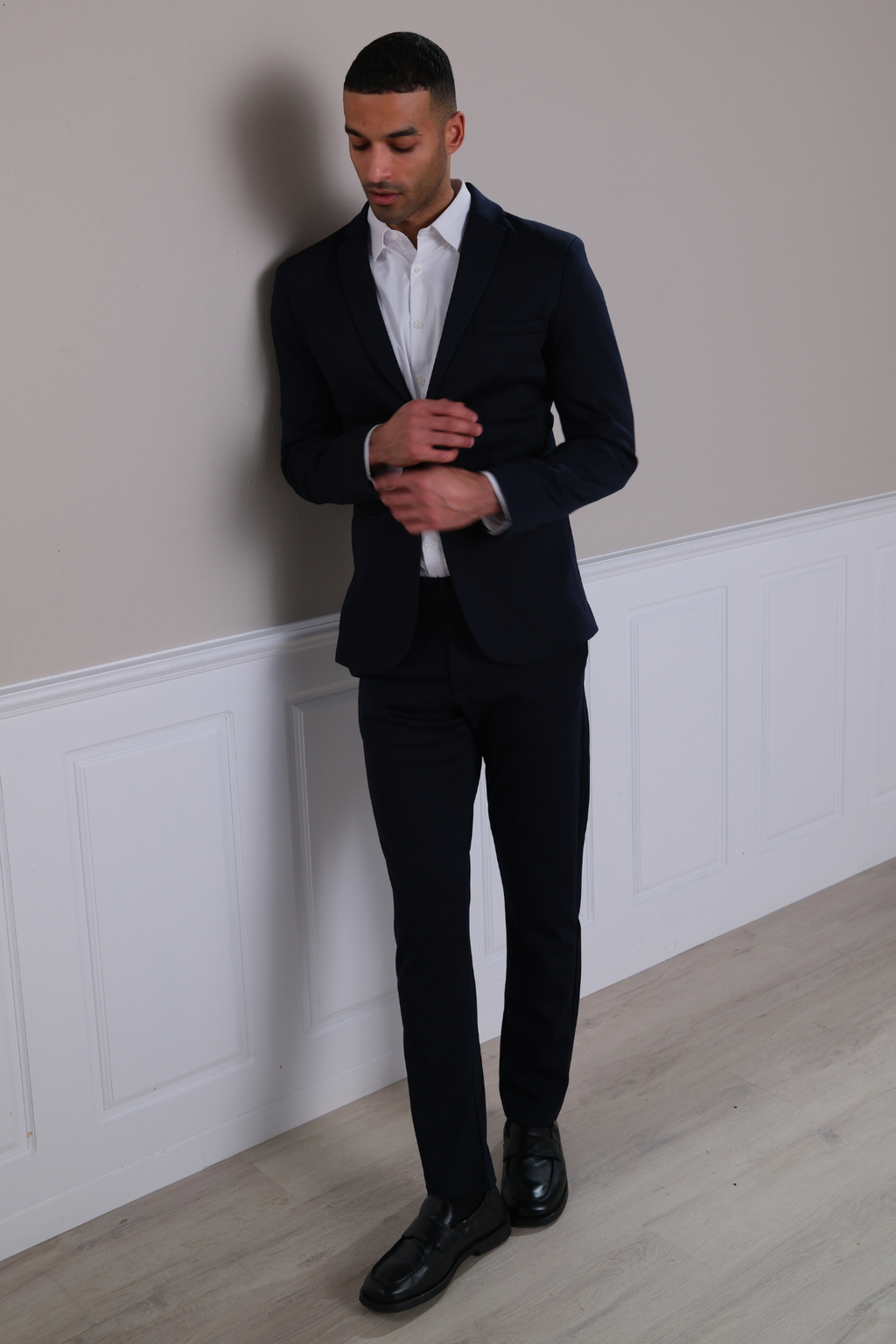 The Original Performance Anzug Regular Passform – (Schwarz)