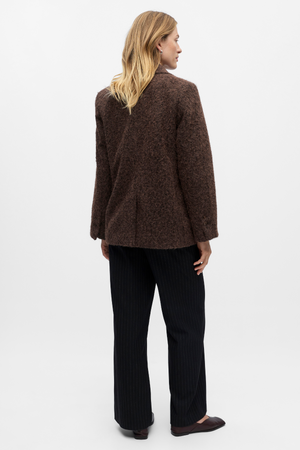 Celina l/s lo Jacke - Seal Braun