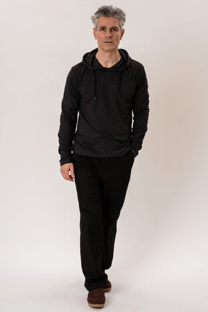 Helles Hoodie - Dunkelgrau