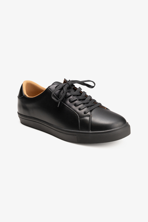 Klassischer Sneaker - Schwarz/Schwarz