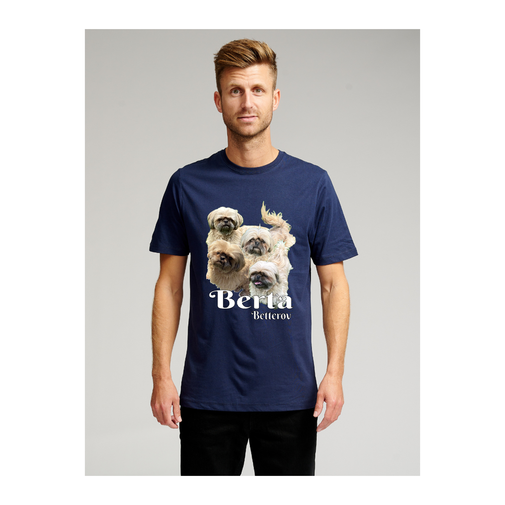 Bio -Basis -T -Shirt - Marine