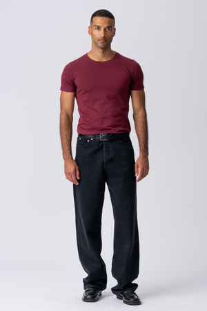 Muscle T -Shirt - Burgunderrot