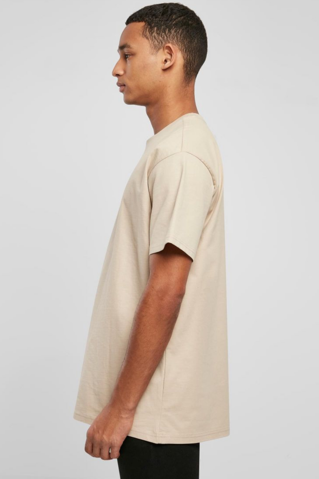 Schwer Oversized T -Shirt - Nass Sand