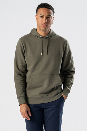 Sweatshirt Hoodie - Armeegrün