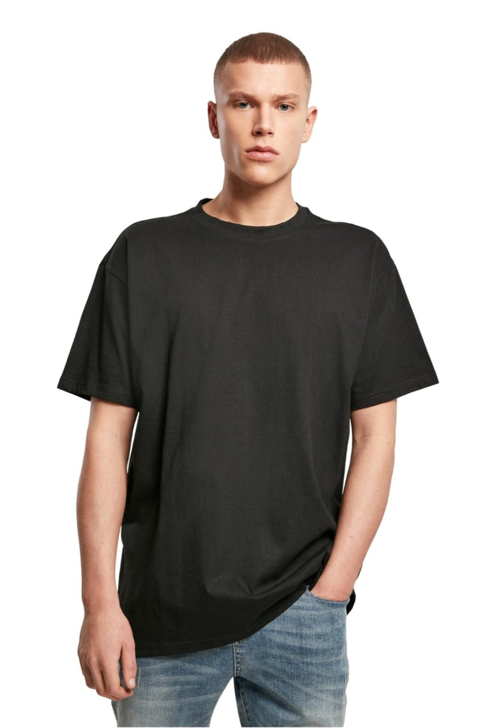 Schwer Oversized T -Shirt - Schwarz
