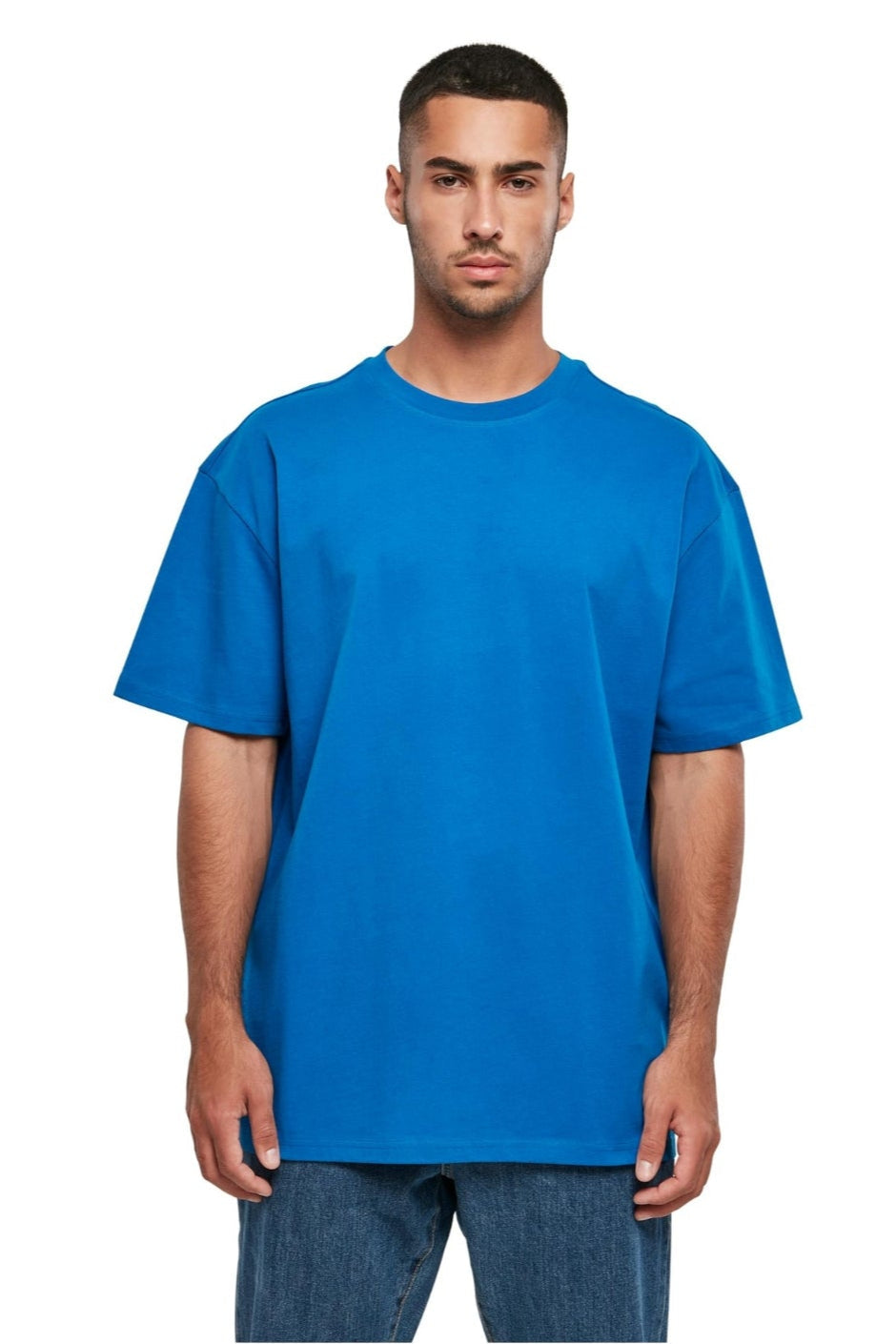 Schwer Oversized T -Shirt - Kobaltblau