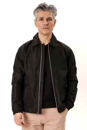 Milan-Reißverschlussjacke - Schwarz