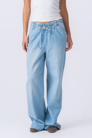 Nicole Baggy-Jeans – Blau