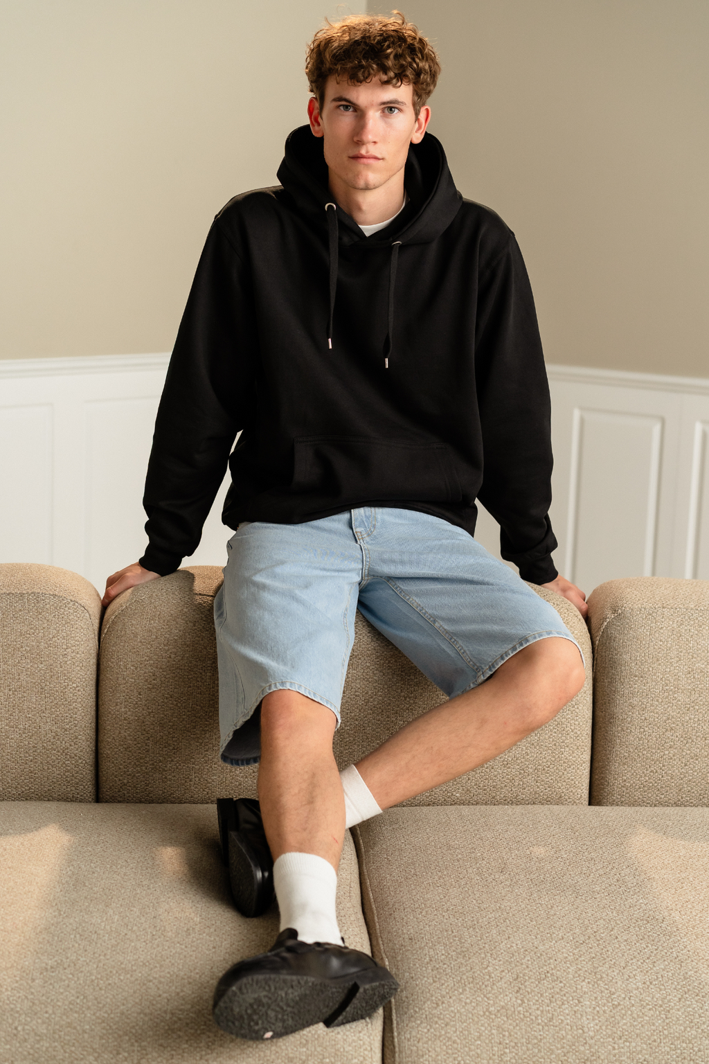 Basic Hoodie - Schwarz