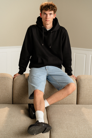 Basic Hoodie - Schwarz