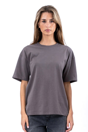 Schweres Boxfit-T-Shirt – Dunkelgrau