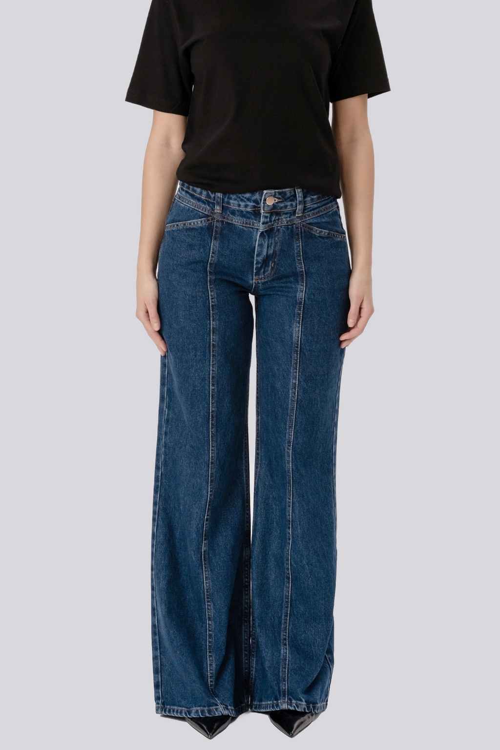 Kyla Jeans – Mittelblau