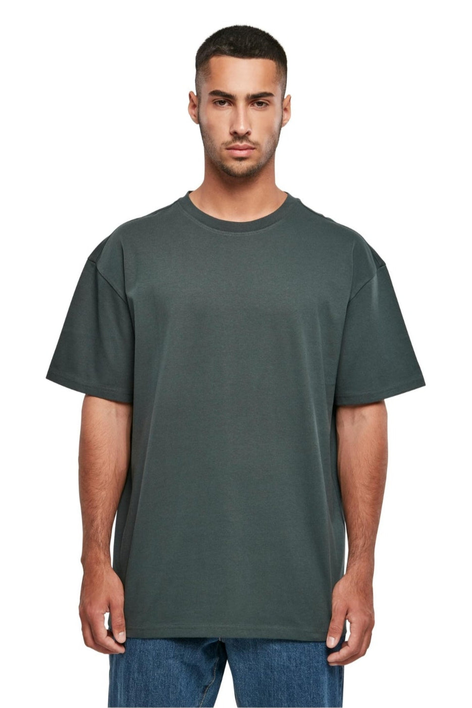 Schwer Oversized T -Shirt - BottleGreen