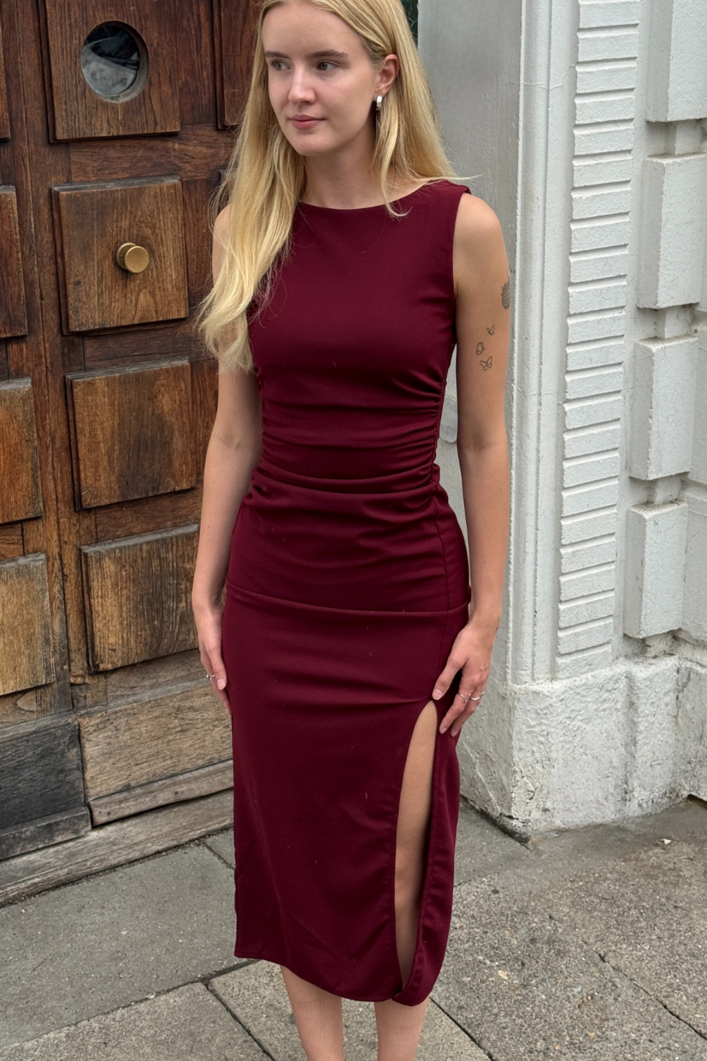 Lucia Kleid - Burgund