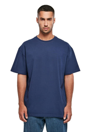 Schwer Oversized T -Shirt - dunkelblau