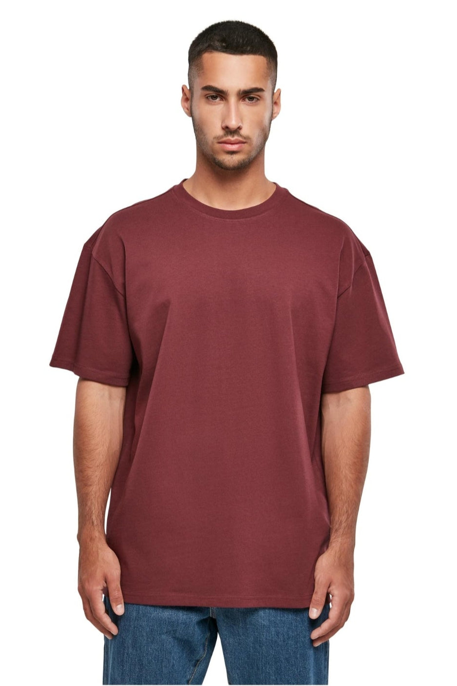 Schwer Oversized T -Shirt - Kirsche