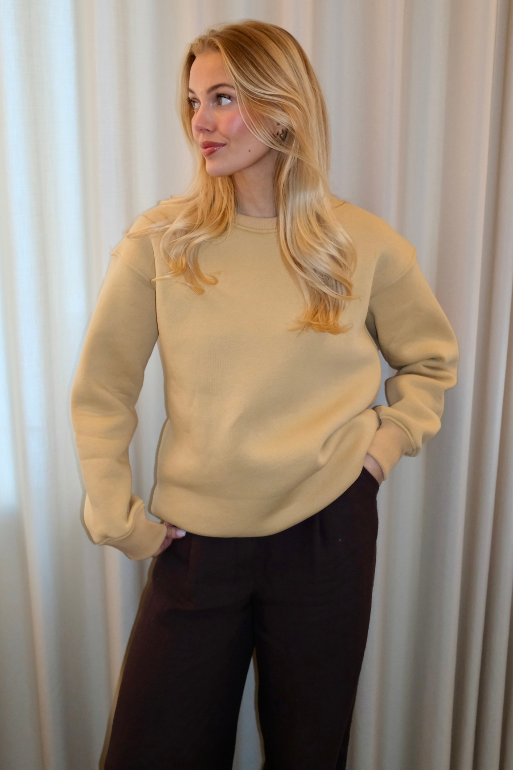 Alina Sweatshirt - Sand